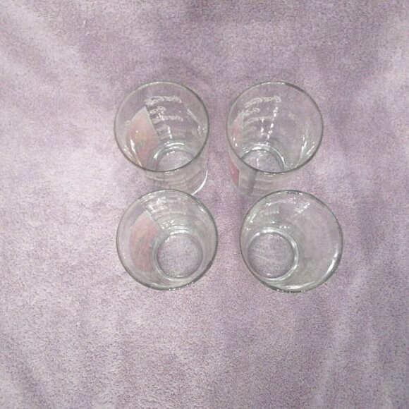 VTG Set Of 4 COCA-COLA Glass TUMBLERS Glasses ICONIC The Real Thing RETRO 16 oz - Picture 8 of 9